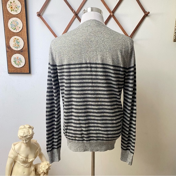 Banana Republic Silk Linen Striped Sweater - Picture 6 of 13